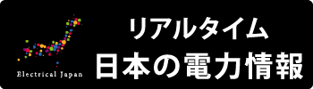 日本の電力状況(リアルタイム)-Electrical Japan